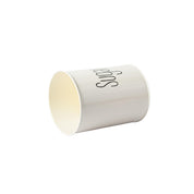 Tea & Sugar Jar (Each 900 Ml) +  Biscuits & Namkeen Jar (Each 1700 Ml) - White, Set Of 4
