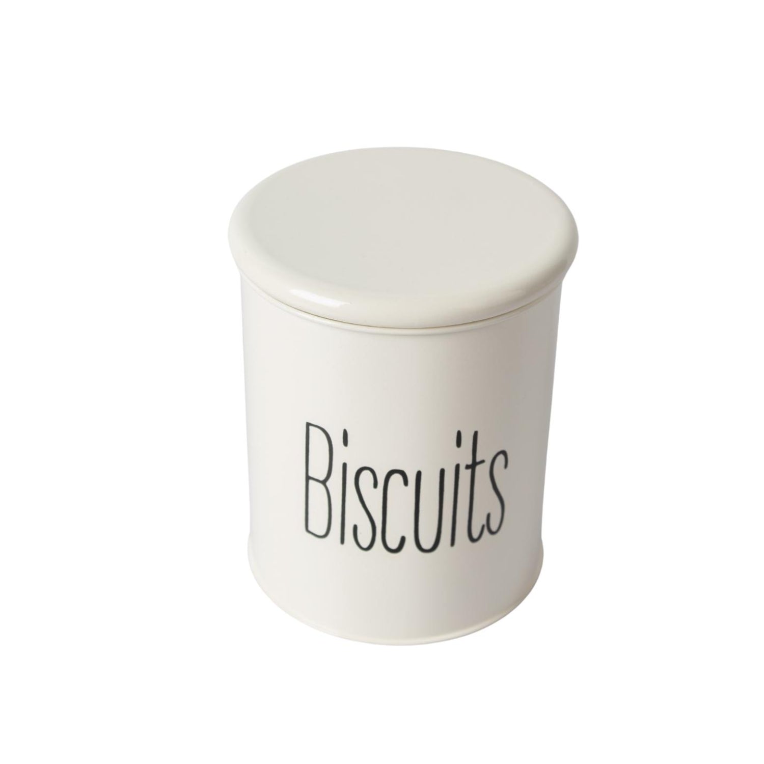 Tea & Sugar Jar (Each 900 Ml) +  Biscuits & Namkeen Jar (Each 1700 Ml) - White, Set Of 4