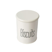 Tea & Sugar Jar (Each 900 Ml) +  Biscuits & Namkeen Jar (Each 1700 Ml) - White, Set Of 4