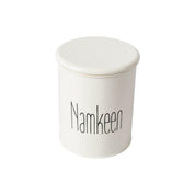 Tea & Sugar Jar (Each 900 Ml) +  Biscuits & Namkeen Jar (Each 1700 Ml) - White, Set Of 4