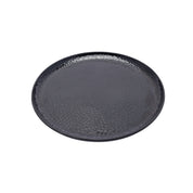 Black Melamine Dinner Set Of 18 Pcs - 6 Full & 6 Quarter Plates + 6 Bowls