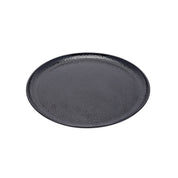 Black Melamine Dinner Set Of 18 Pcs - 6 Full & 6 Quarter Plates + 6 Bowls