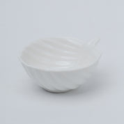 Off White Ceramic Dish - Pack Of 3, Plain