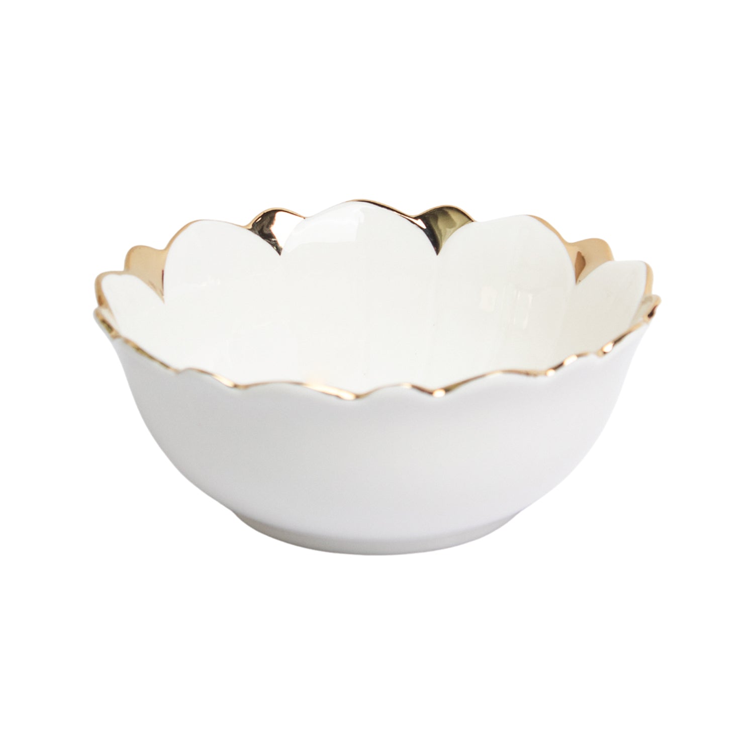 Antique Off White Ceramic Serving Dish - 15 x 15 x 6CM