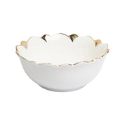 Antique Off White Ceramic Serving Dish - 15 x 15 x 6CM