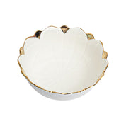 Antique Off White Ceramic Serving Dish - 15 x 15 x 6CM