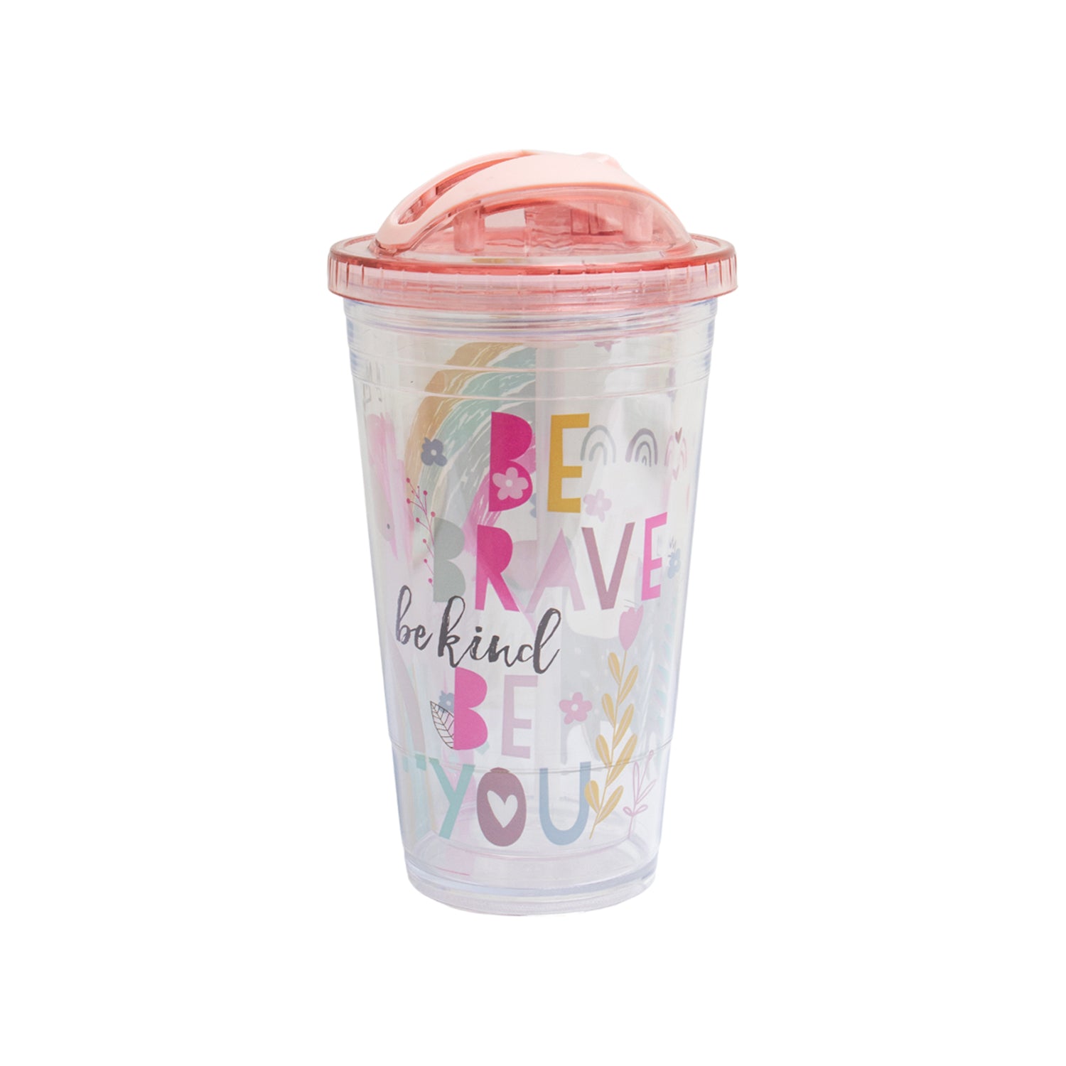 Travel Sipper Cups -Pink, 450ml