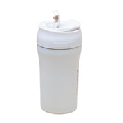 White Stainless Steel Travel Mug 400mL