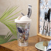 Travel Sipper Cups -White, 450ml