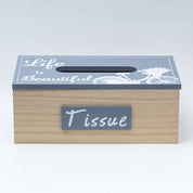 Exquisite Grey Tissue Holder Box