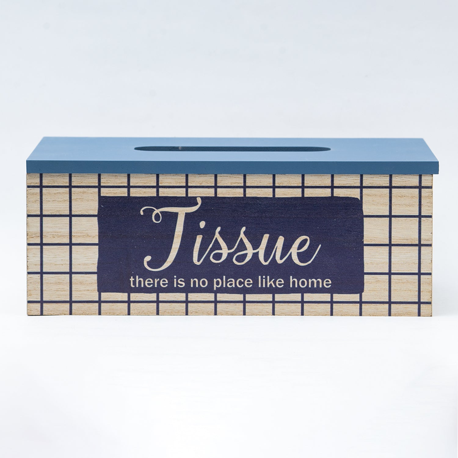 Exquisite Blue Tissue Holder Box For Home