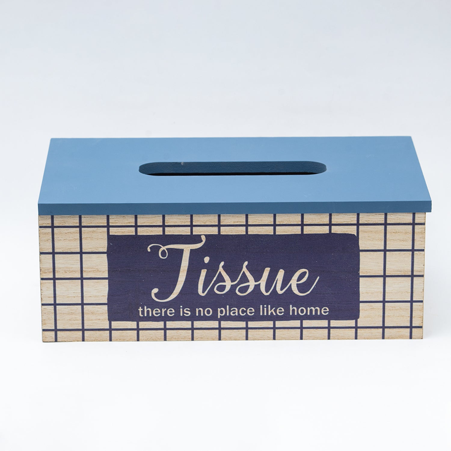 Exquisite Blue Tissue Holder Box For Home