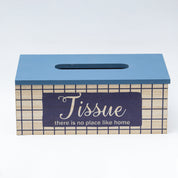 Exquisite Blue Tissue Holder Box For Home