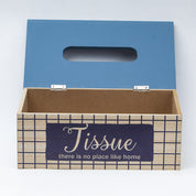 Exquisite Blue Tissue Holder Box For Home