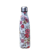 Floral Prints Stainless Steel Water Storage Bottle 500mL