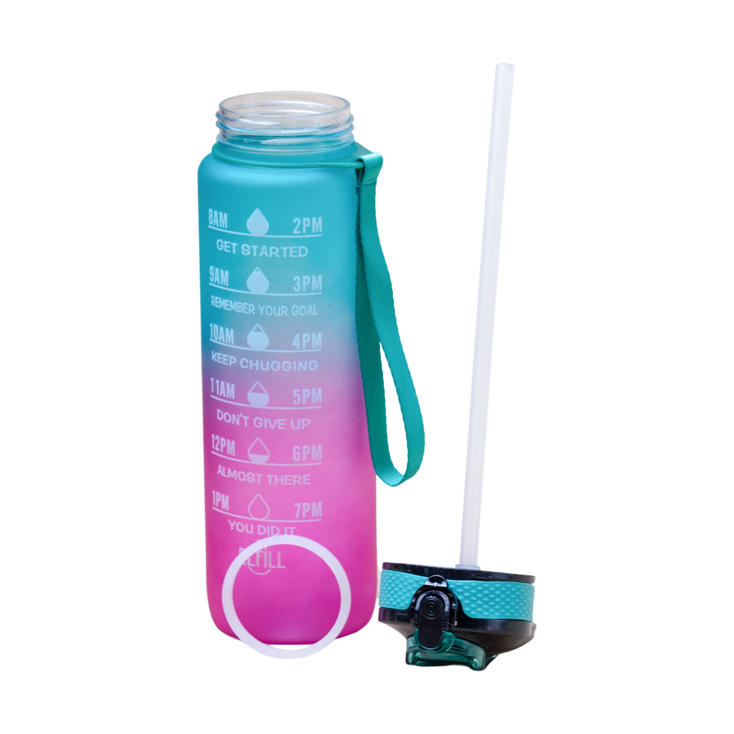 Gradiant Prints Plastic Water Bottle 1000mL
