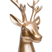 Decorative Deer Statue - 15CM | Deer Sculpture Decor Object White 15CM