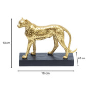 Decorative Cheetah Statue Home & Office Décor 16CM