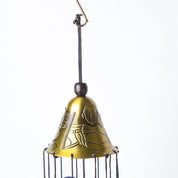 Unique Copper Decorative Wind Chime For Home - 7 X 7 X 53.5 Cm