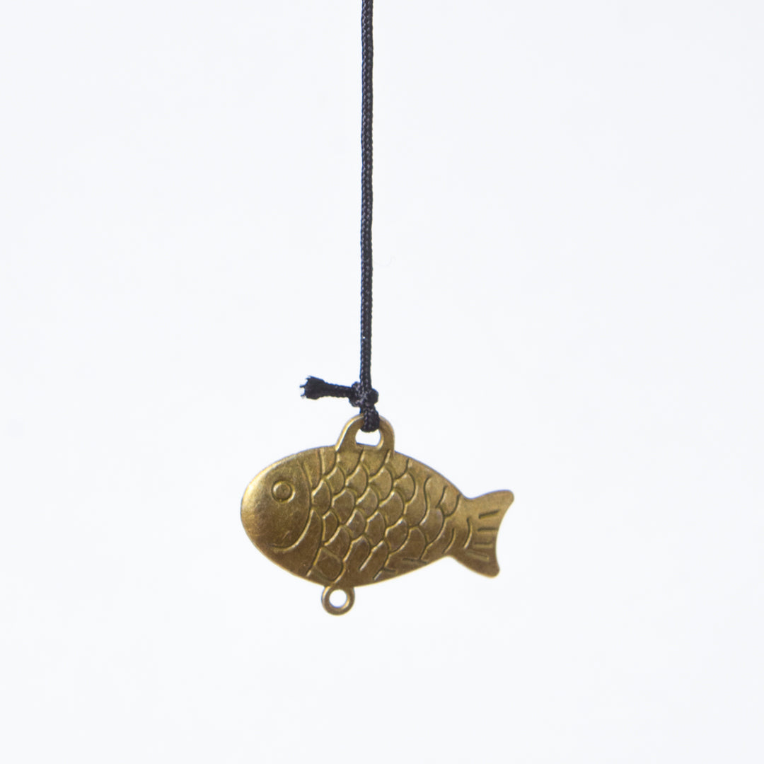 Unique Copper Decorative Wind Chime For Home - 7 X 7 X 53.5 Cm