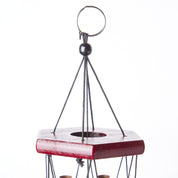 Unique Golden Decorative Wind Chime For Home - 9.5 X 9.5 X 64 Cm