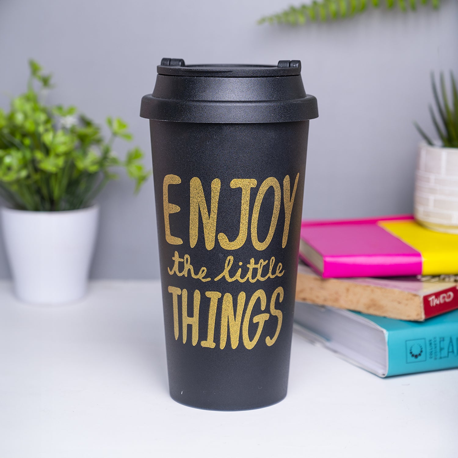 Sipper Tumbler 400ml - Black