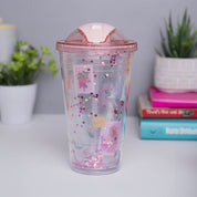 Reuseable Tumbler Sipper Cup - Pink, 450mL