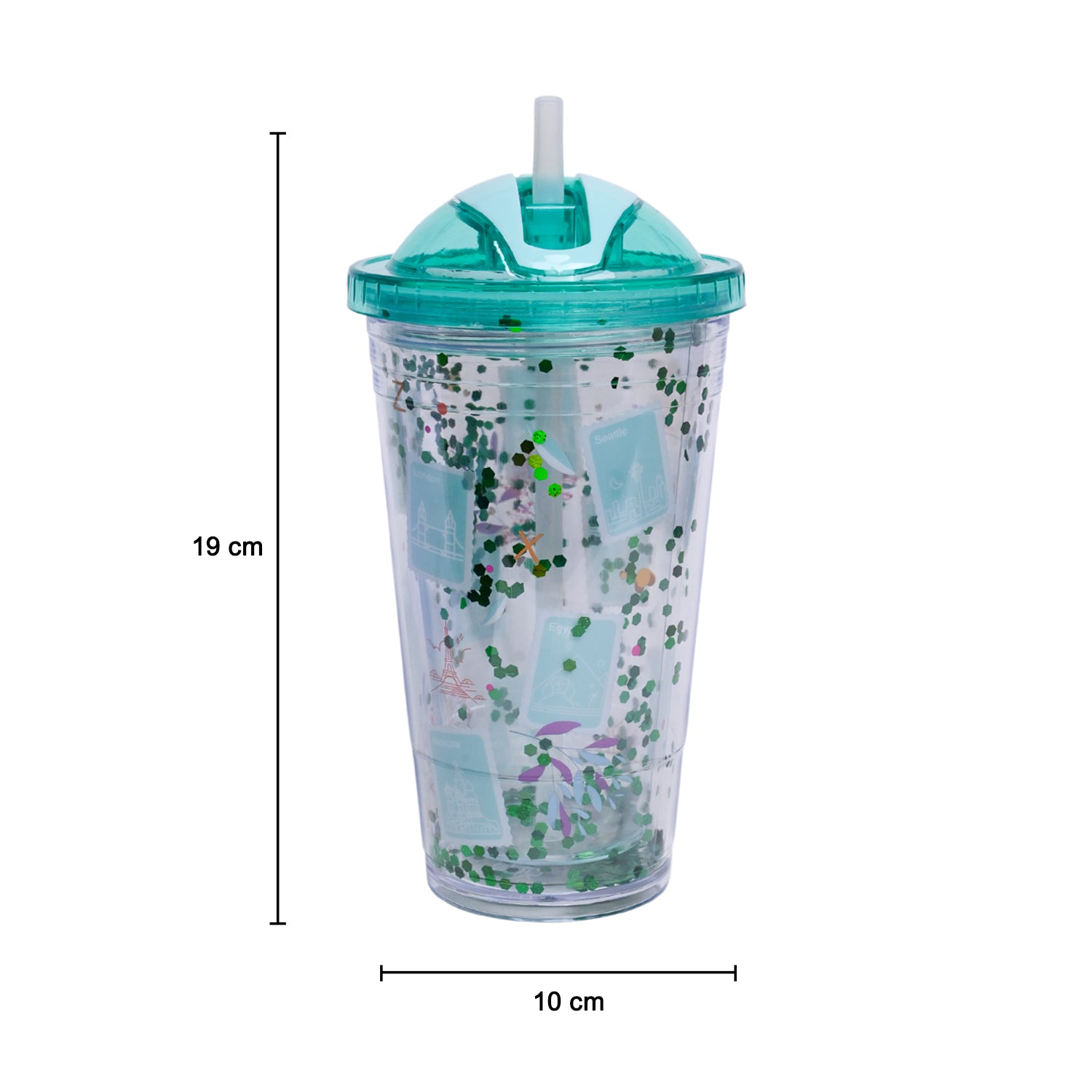 Tumbler Sipper Cup - Blue, 450mL