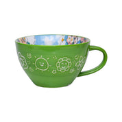 Ceramic Coffee & Tea Cup - 400mL & Green