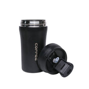 Tumbler Mug With Lid - 400mL, Black