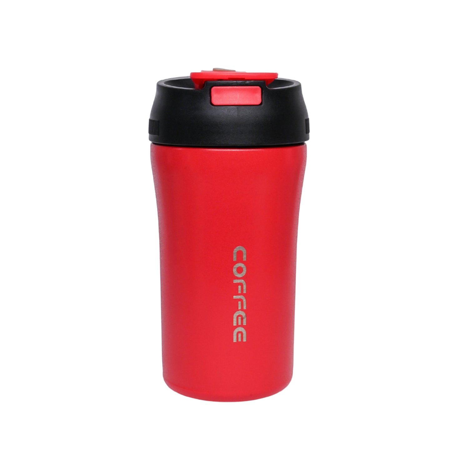Tumbler Mug With Lid - 400mL, Red