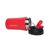 Tumbler Mug With Lid - 400mL, Red