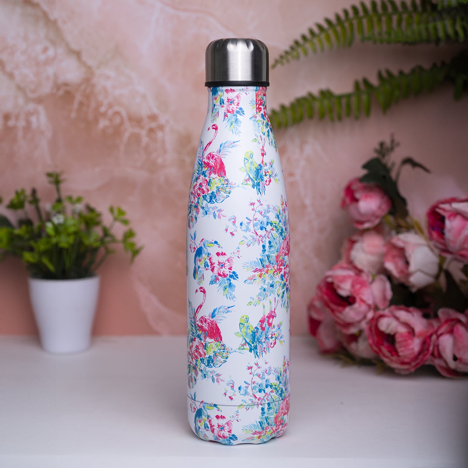 Stainless Steel Water Bottle - 500ml, Multi