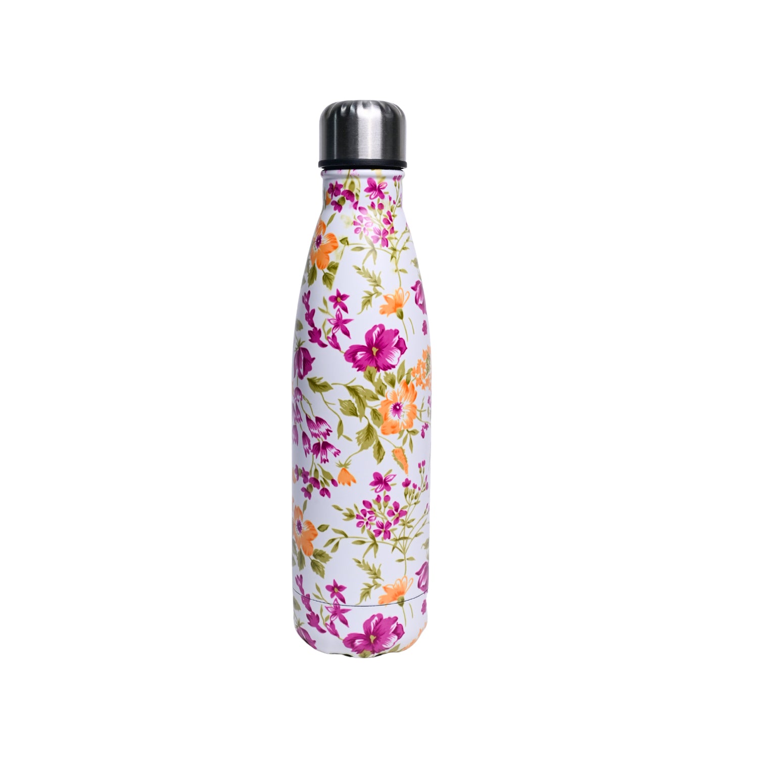 Stainless Steel Water Bottle - 500ml, Multicolor