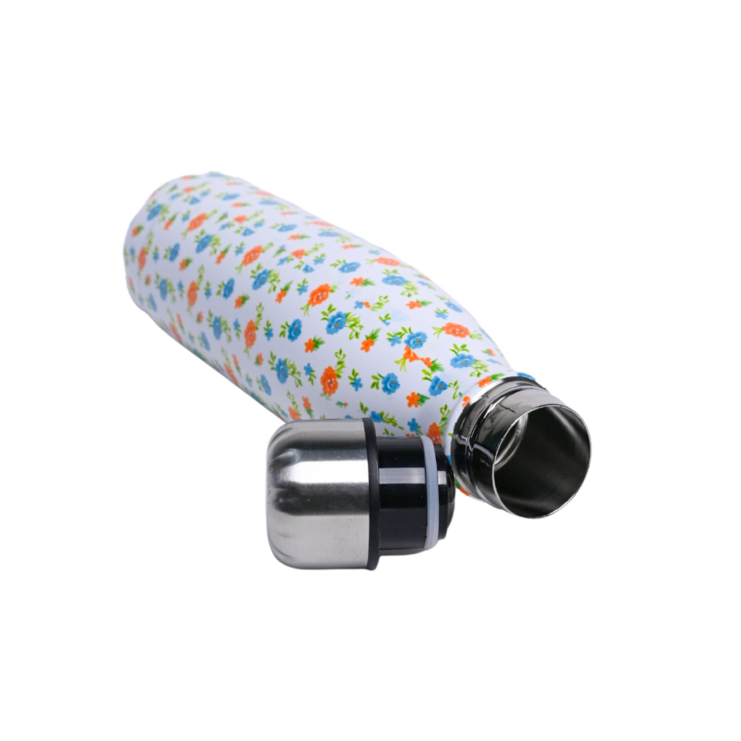 Stainless Steel Water Bottle - 500ml, Multicolour