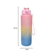 1 Liter Sipper Travel Water Bottle, Multi