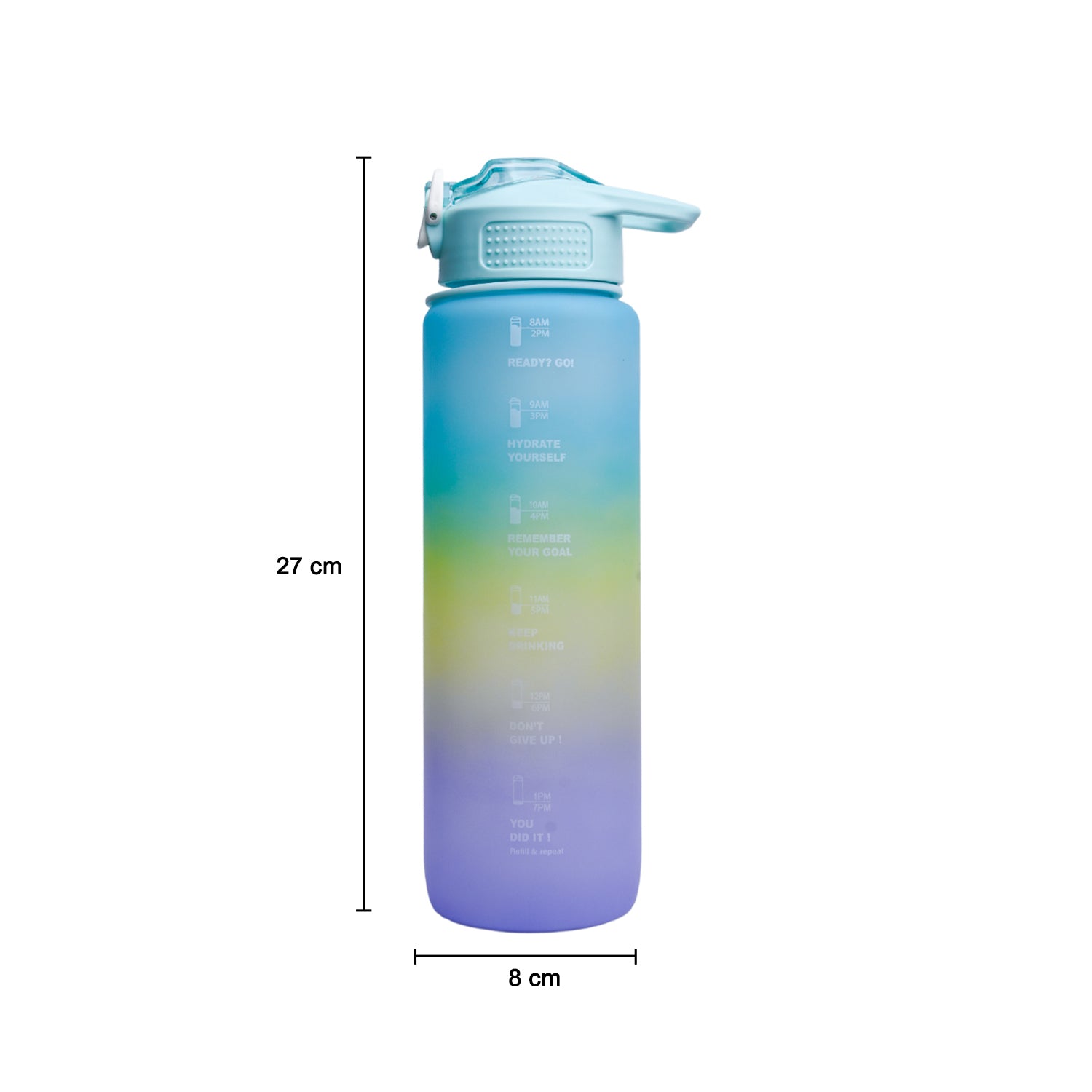 Travel Water Bottle, Multi, 1100 mL