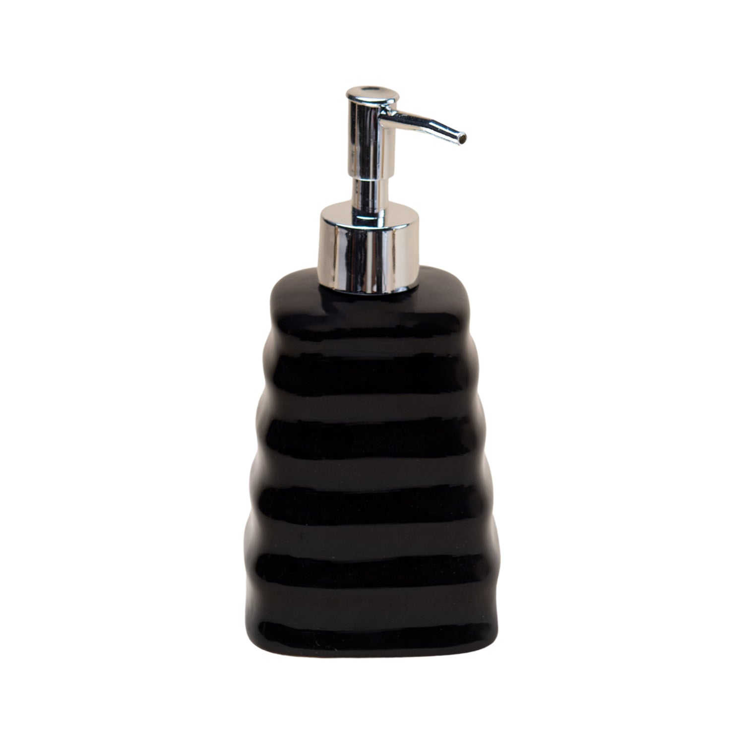 Black Spiral Bathroom Set of 4 - Spiral Patterns