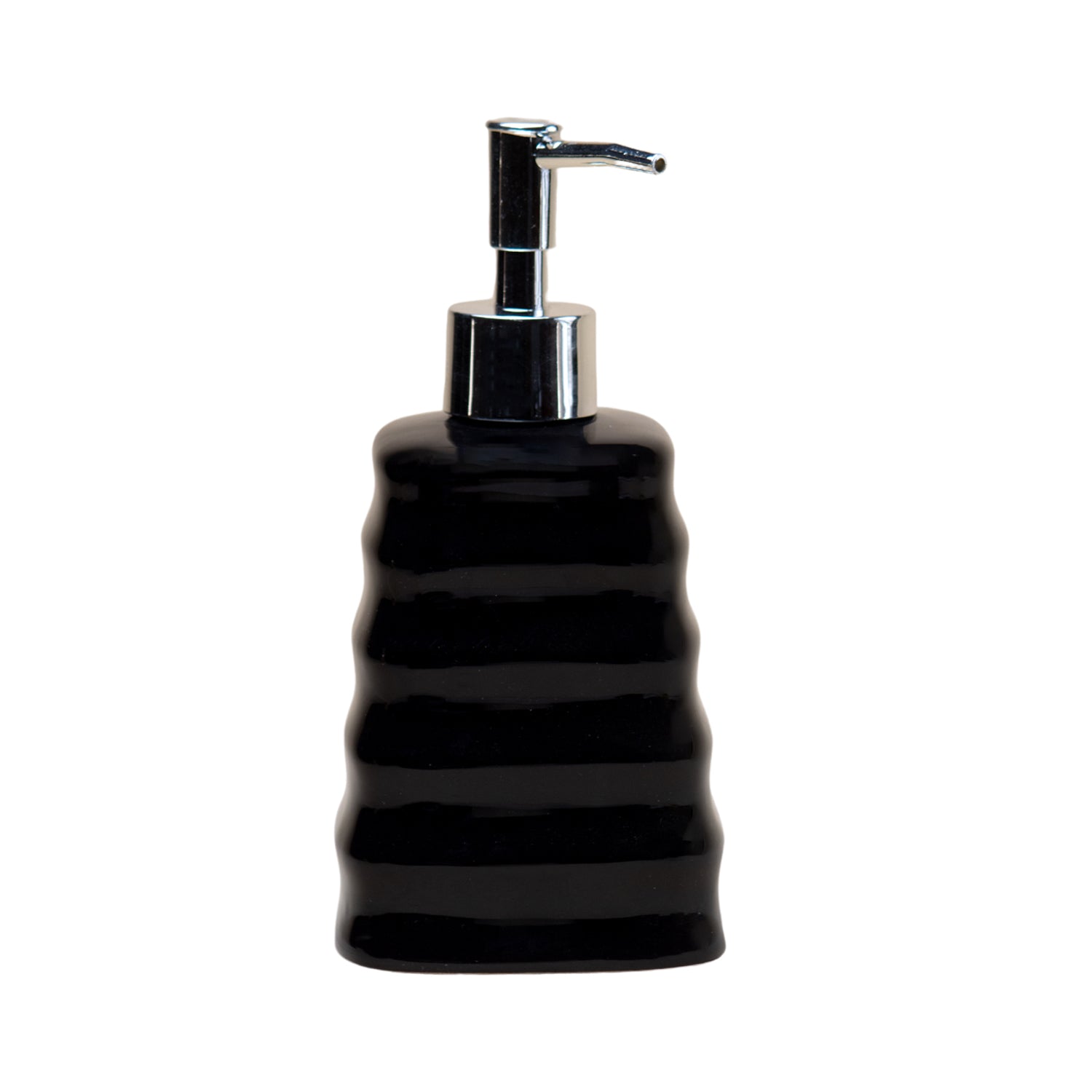 Black Spiral Bathroom Set of 4 - Spiral Patterns