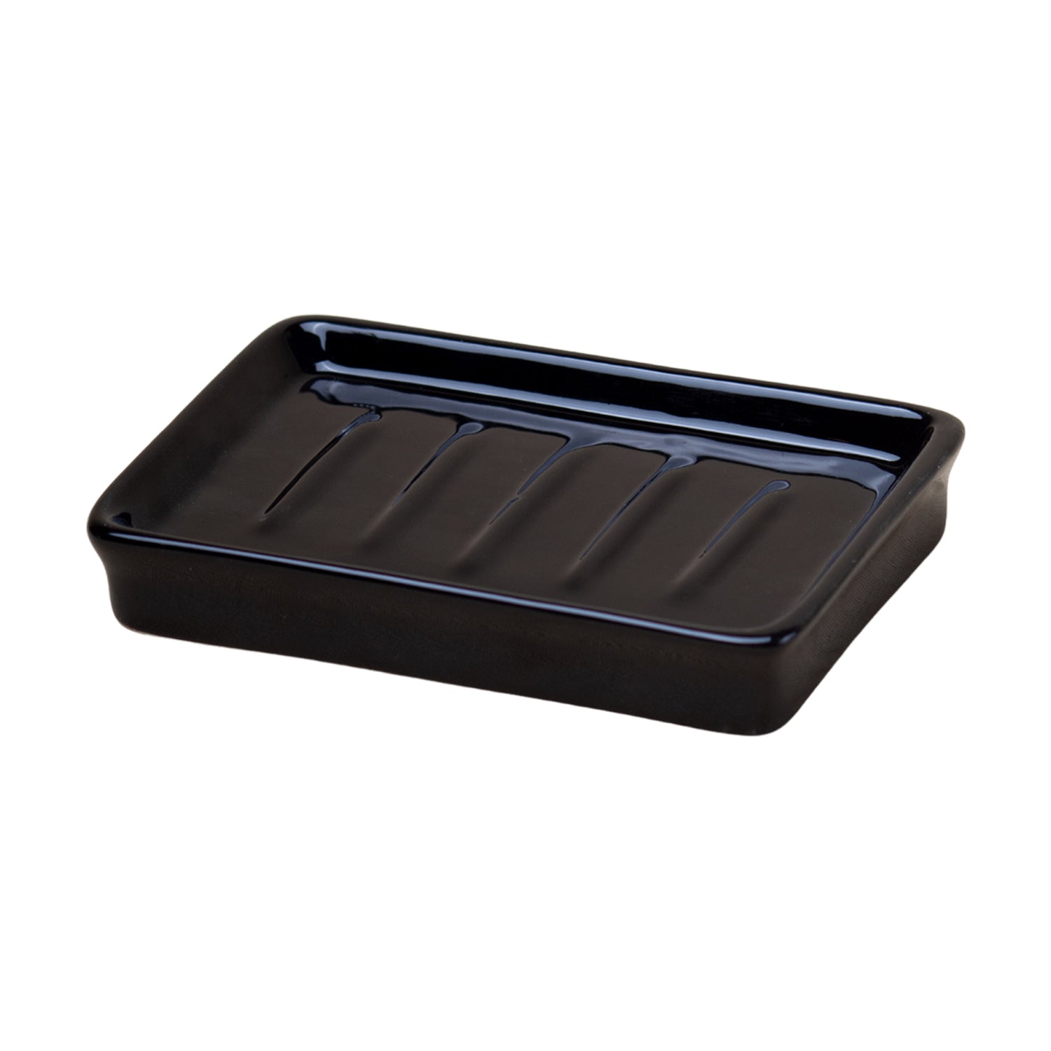 Black Spiral Bathroom Set of 4 - Spiral Patterns