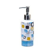 Bathroom Set of 4 - Multiple Square Print