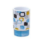 Bathroom Set of 4 - Multiple Square Print