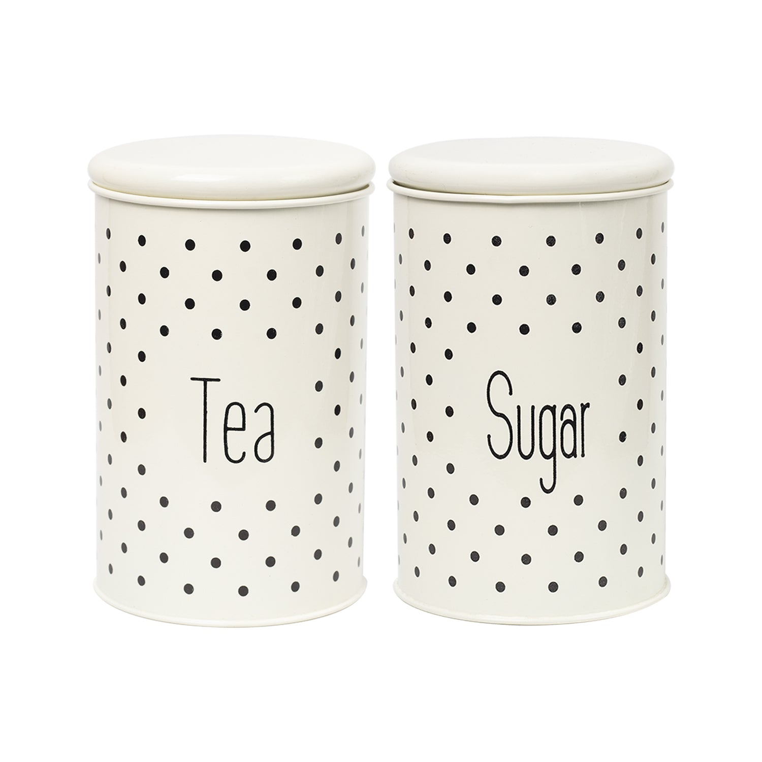 Stylish Ivory Tea & Sugar Jar (Each 1000 Ml)