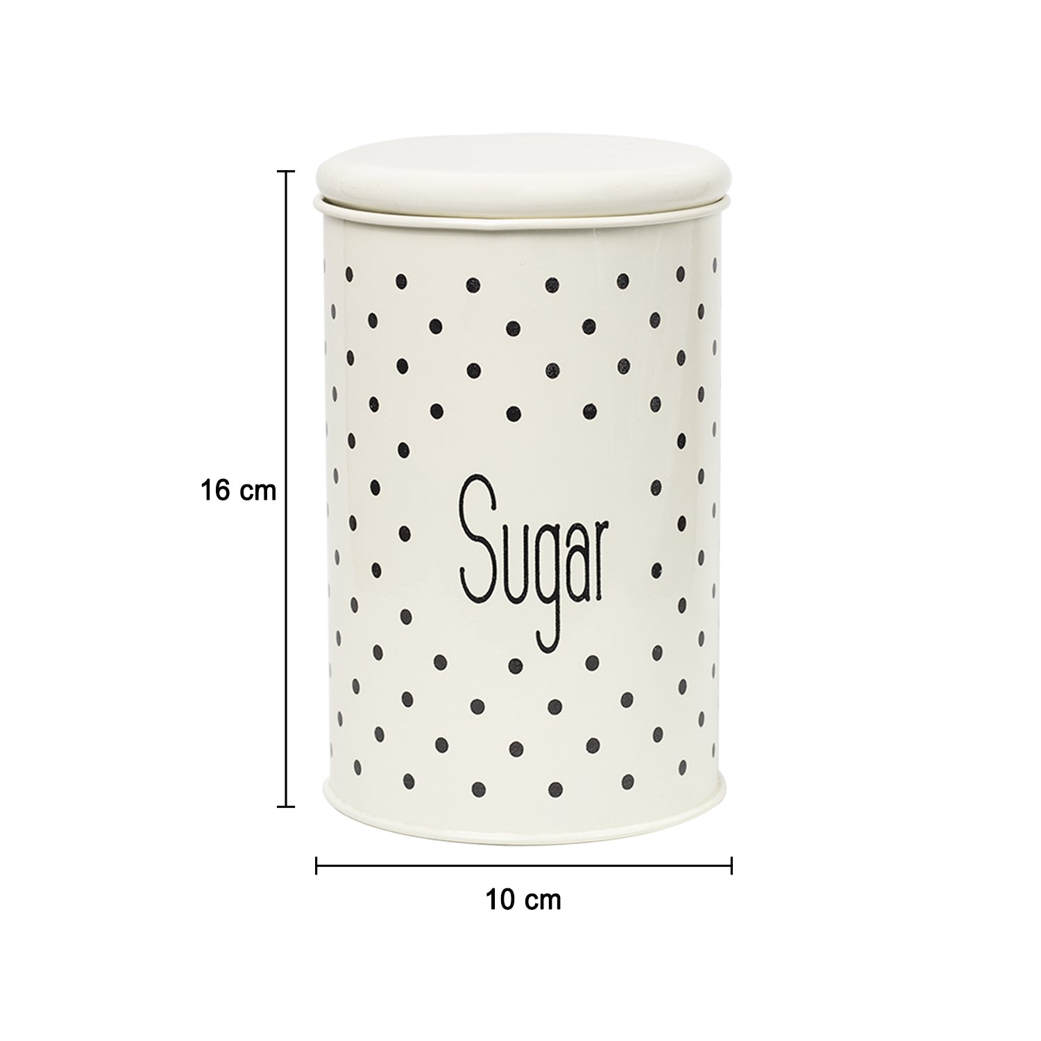 Stylish Ivory Tea & Sugar Jar (Each 1000 Ml)