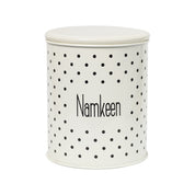 Stylish Ivory Cookie & Namkeen Jar (Each 1400 Ml)