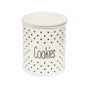 Stylish Ivory Cookie & Namkeen Jar (Each 1400 Ml)