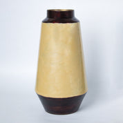 VON CASA Mustard Bud Shape Vase (Mustard Enamel)