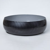 VON CASA Grey Decorative Bowl (Grey Enamel)