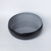 VON CASA Grey Decorative Bowl (Grey Enamel)