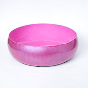 VON CASA Pink Decorative Bowl (Peach Enamel)
